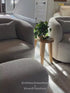 Ashlie Bouclé Swivel Barrel Chair